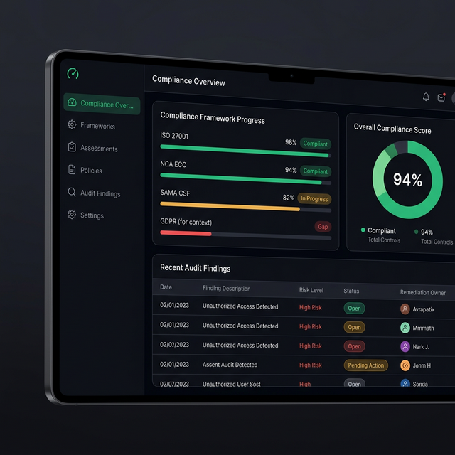 AI Compliance Engine Dashboard